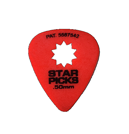 Everly Star Picks, .50 mm, 12 Pack