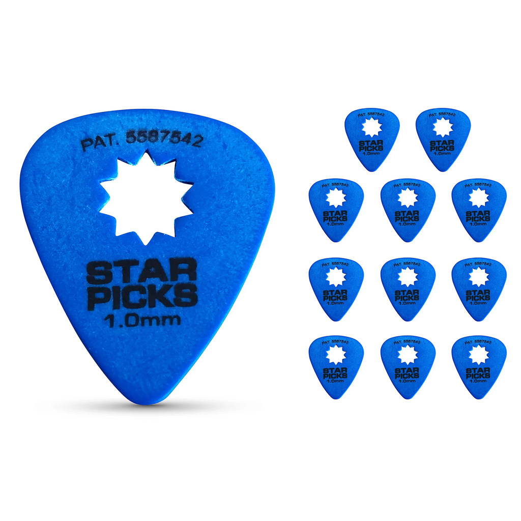 Everly Star Picks, 1.0 mm, 12 Pack