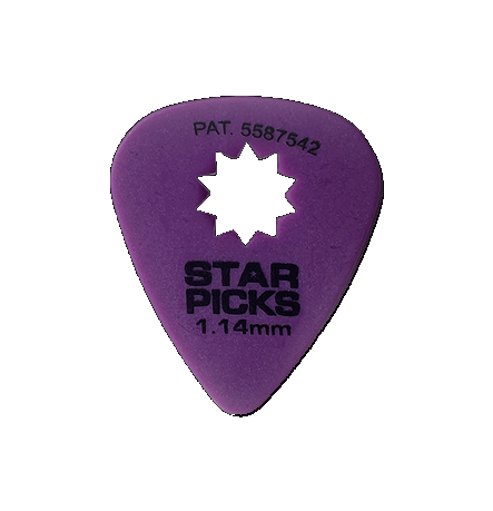 Everly Star Picks, 1.14 mm, 12 Pack