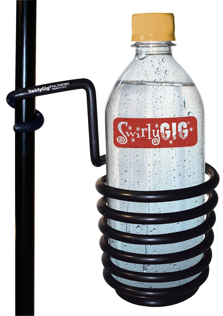 Swirlygig Mic Stand Drink Holder
