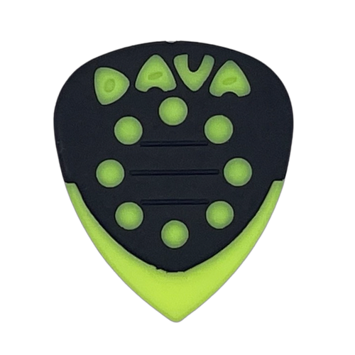 Dava Control Grip Tips Nylon Picks, 6 Pack
