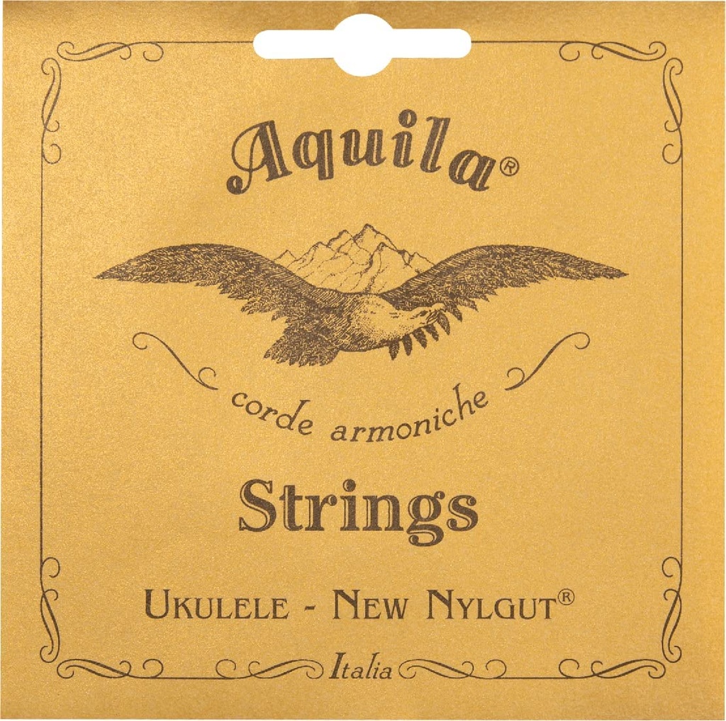 Aquila 4U Nylgut Soprano Ukulele Strings, Regular Tuning