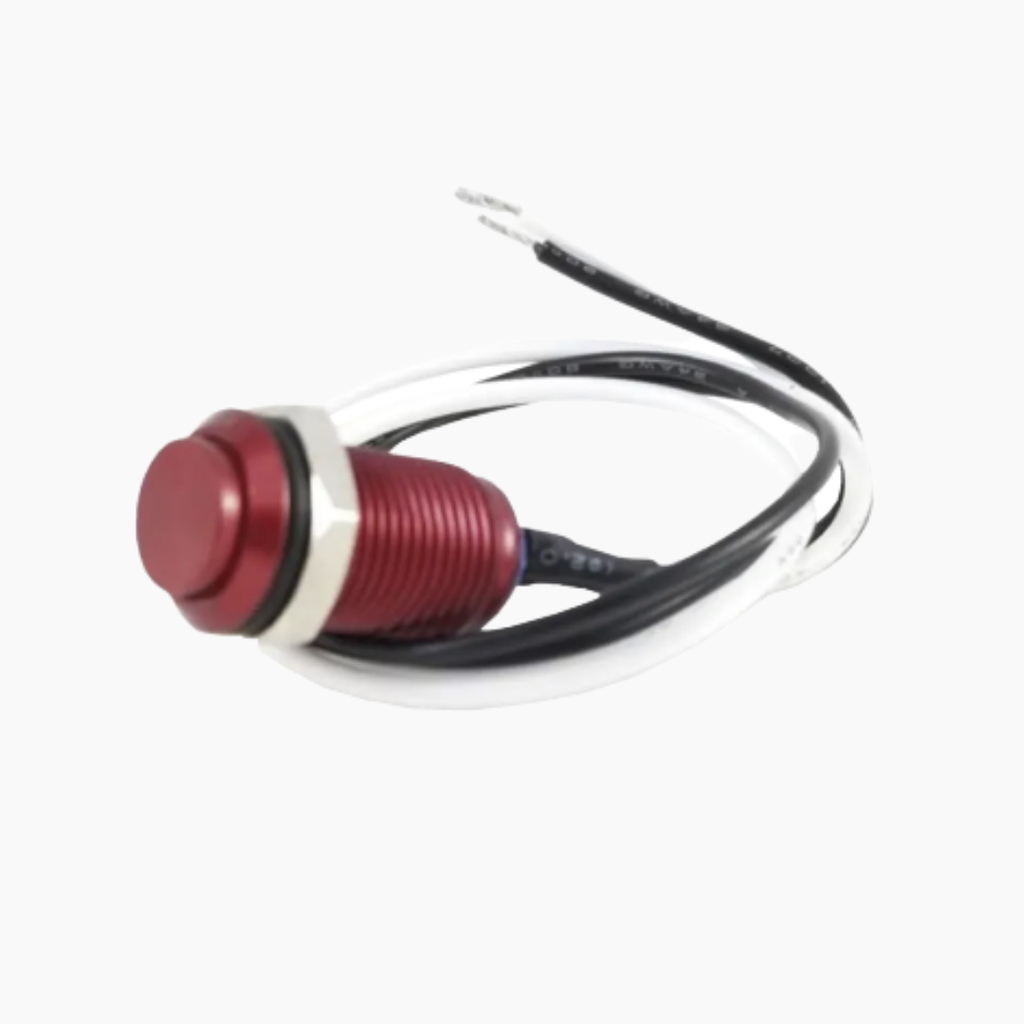 Tesi IDO 10mm Momentary Guitar Kill Switch, Red