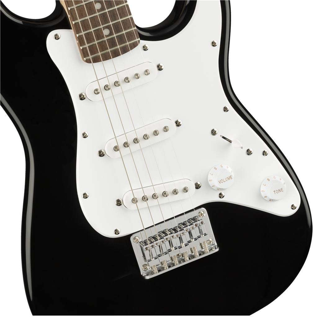 [370121506] Squier Mini Strat Electric Guitar, Black