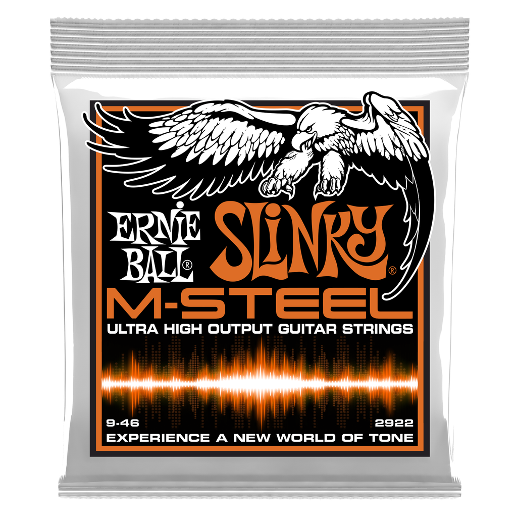 [P02922] Ernie Ball Hybrid Slinky M-Steel Electric Guitar Strings - 9-46 Gauge