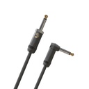 D'Addario American Stage Right-Angle Instrument Cable, 15 Feet