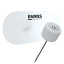 Evans EQ Clear Plastic Bass Drum Double Patch