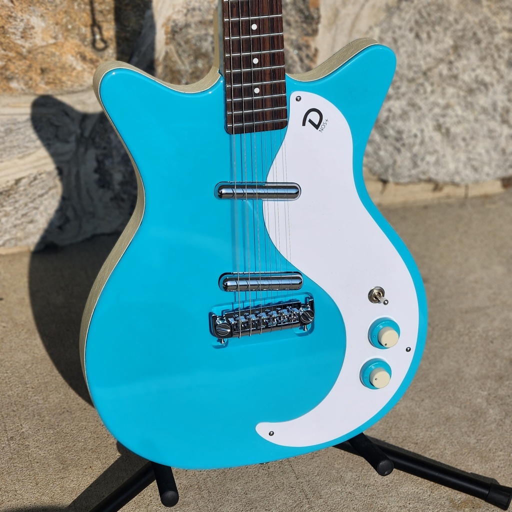 [D59M-PLUS-BCB] Danelectro 59 Mod New Old Stock Plus, Baby Come Back Blue