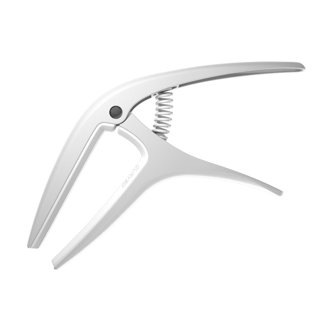 [P09616] Ernie Ball Axis Dual Radius Capo, White