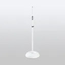 On-Stage Stands Round-Base Mic Stand, White