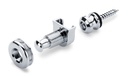 Schaller S-Locks Strap Retainers, Pair, Chrome