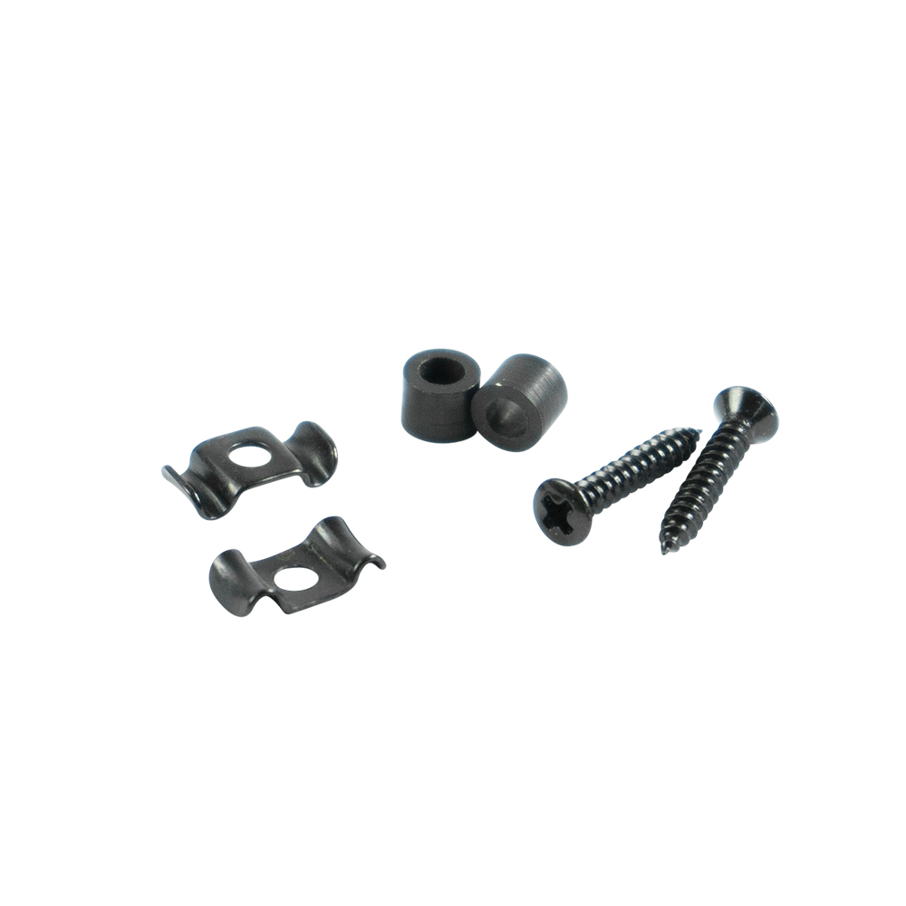 Kluson Replacement String Guide Set Of 2 For Vintage Fender Guitars, Black