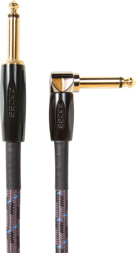Boss BIC-10A Right-Angle Instrument Cable, 10'