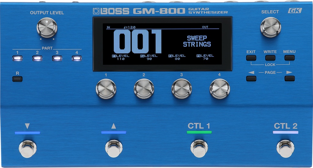 [GM-800] Boss GM-800 Guitar Synthesizer