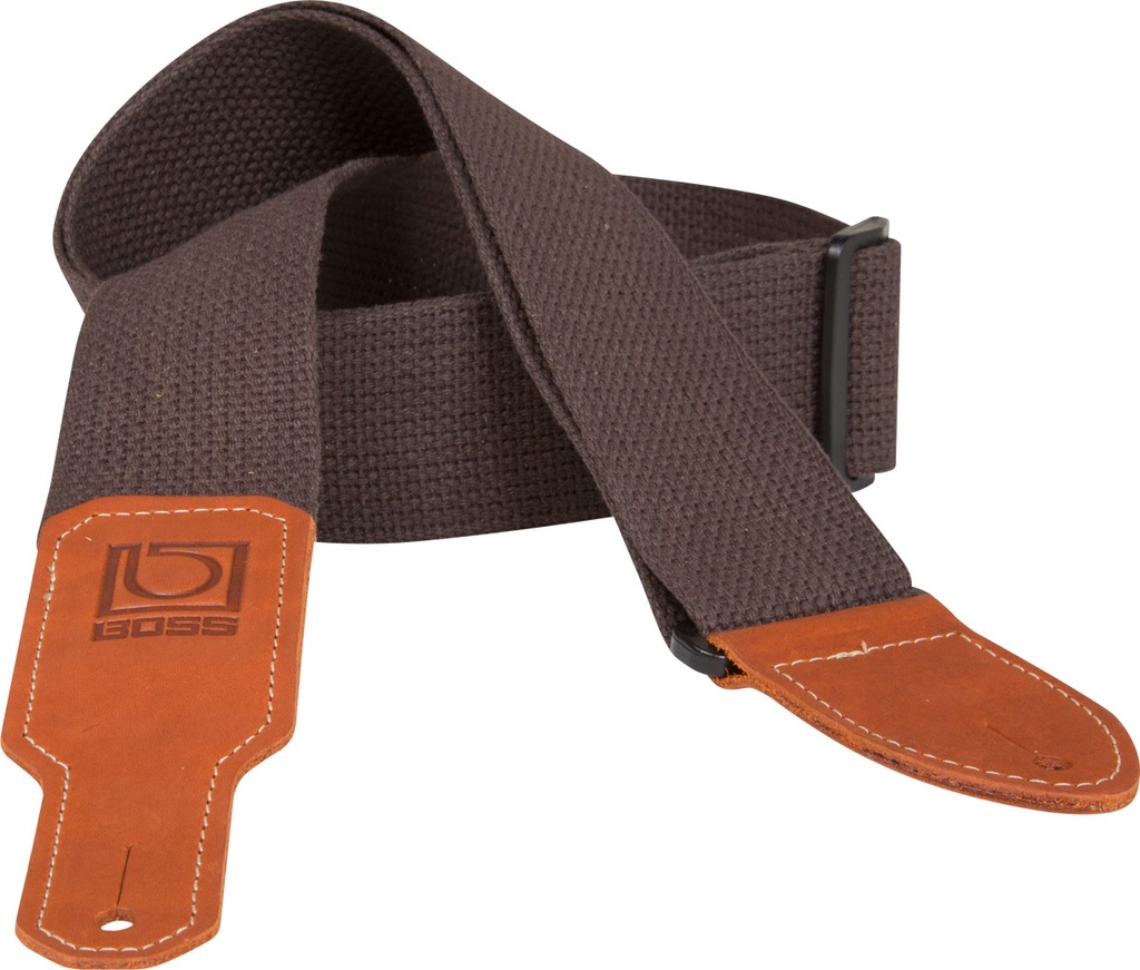 Boss BSC-20 Cotton Guitar Strap, Brown