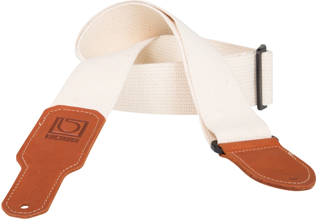 Boss BSC-20 Cotton Guitar Strap, Natural