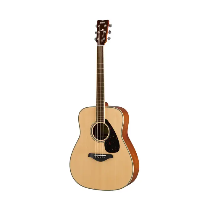 Yamaha FG820 Folk Guitar, Solid Sitka Spruce Top, Natural