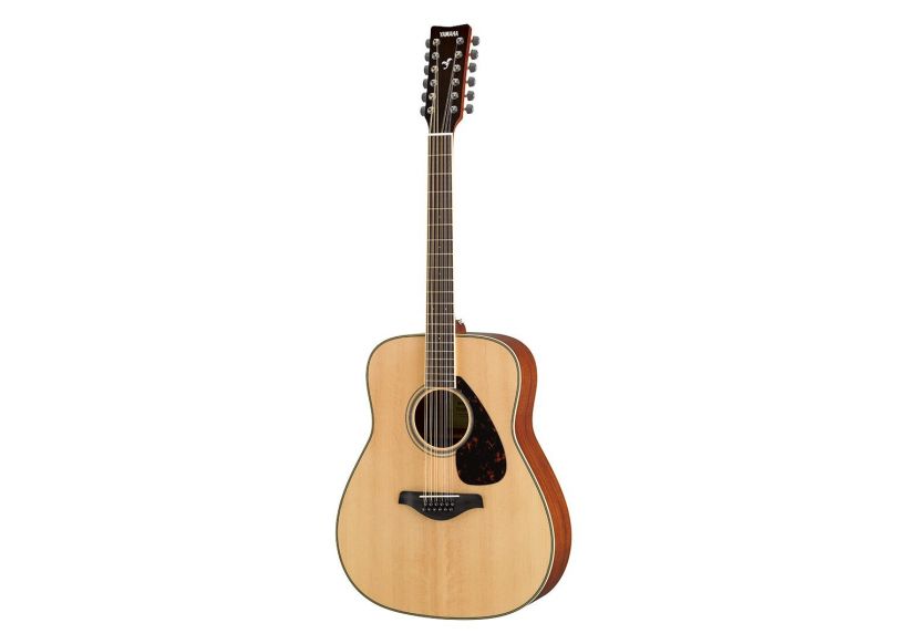 Yamaha FG820-12 12-string Folk Guitar, Solid Sitka Spruce Top,  mral