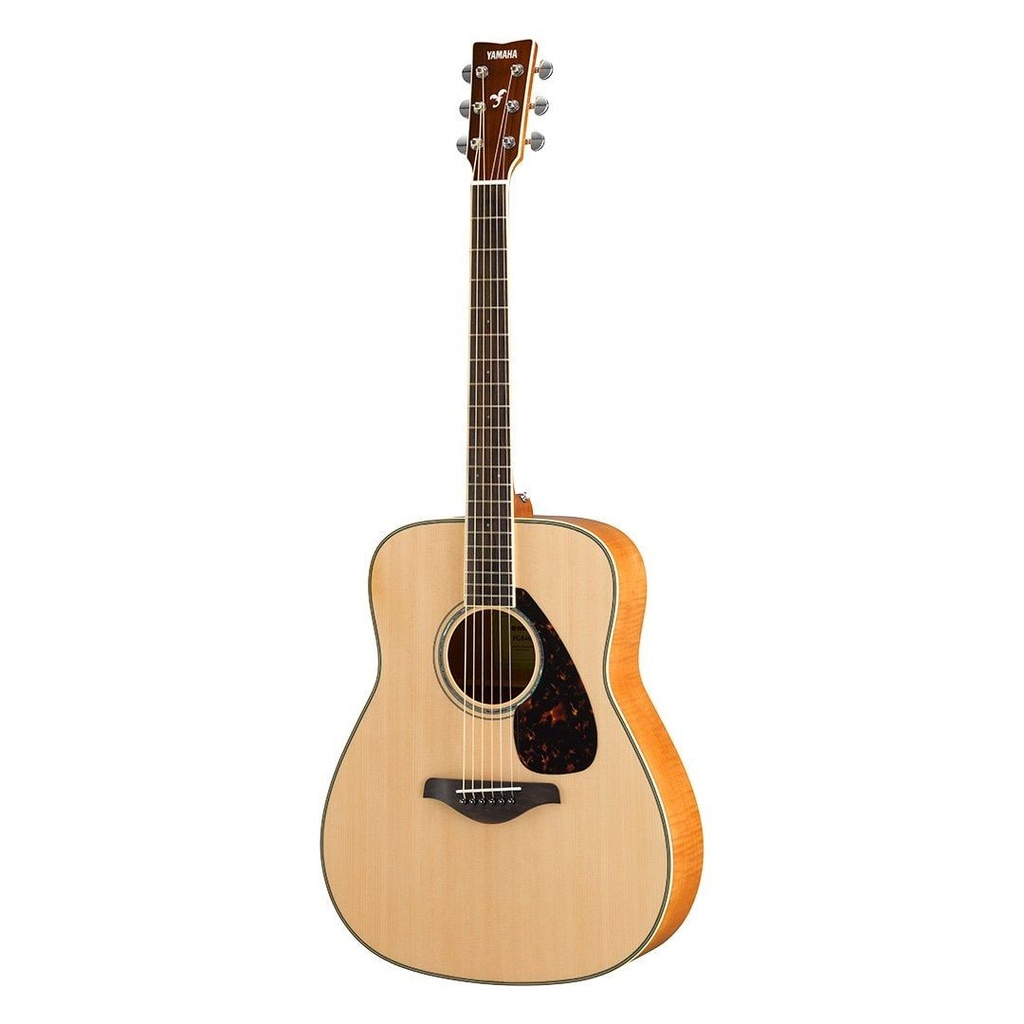 Yamaha FG840 Folk Guitar, Solid Sitka Spruce Top, Natural