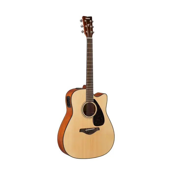 Yamaha FGX800C Acoustic Electric Guitar, Solid Sitka Spruce Top, Natural