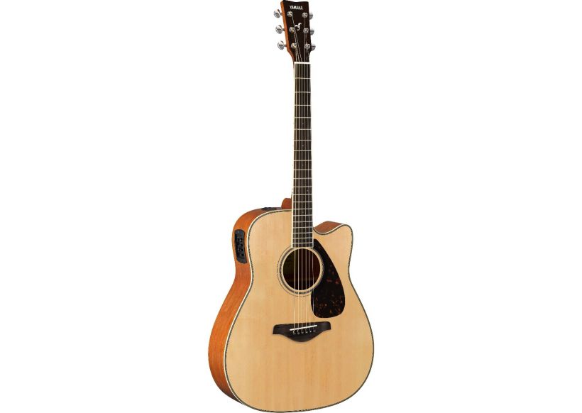 Yamaha FGX820C Acoustic Electric Guitar, Solid Sitka Spruce Top, Natural
