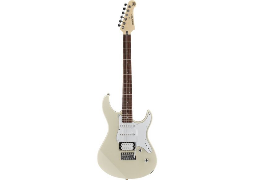 [PAC112V VW] Yamaha PAC112V Pacifica HSS Electric Guitar, Vintage White