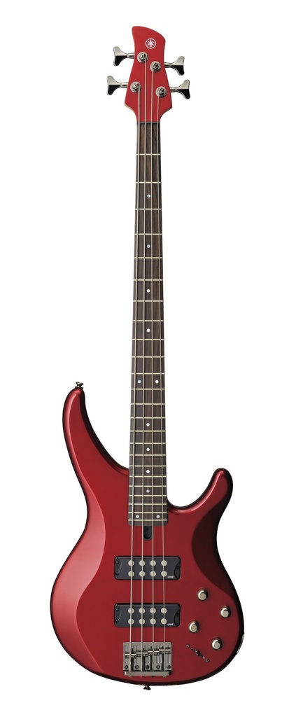 Yamaha TRBX304 Electric Bass, Candy Apple Red
