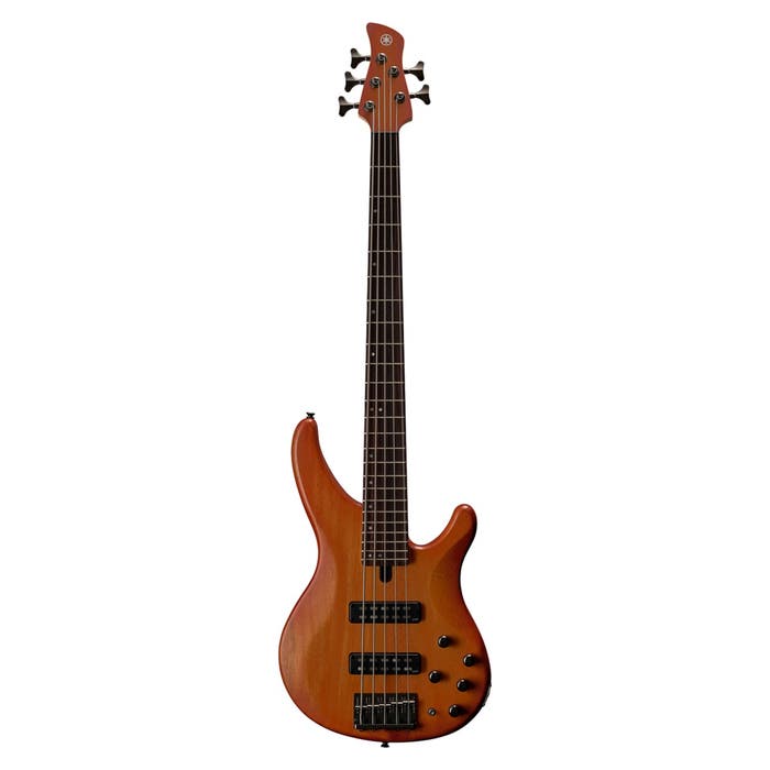 Yamaha TRBX505 5-string Electric Bass, Brick Burst
