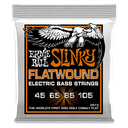 Ernie Ball Hybrid Slinky Flatwound Electric Bass Strings - 45-105 Gauge