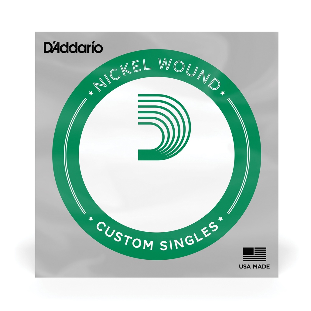 D'Addario NW018 Nickel Wound Electric Guitar Single String, .018