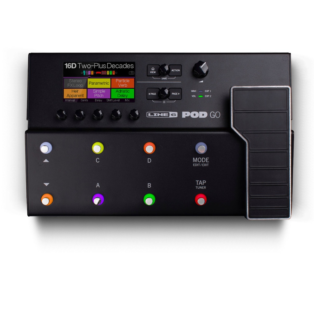 [99-060-2505] Line 6 POD Go Guitar Processor