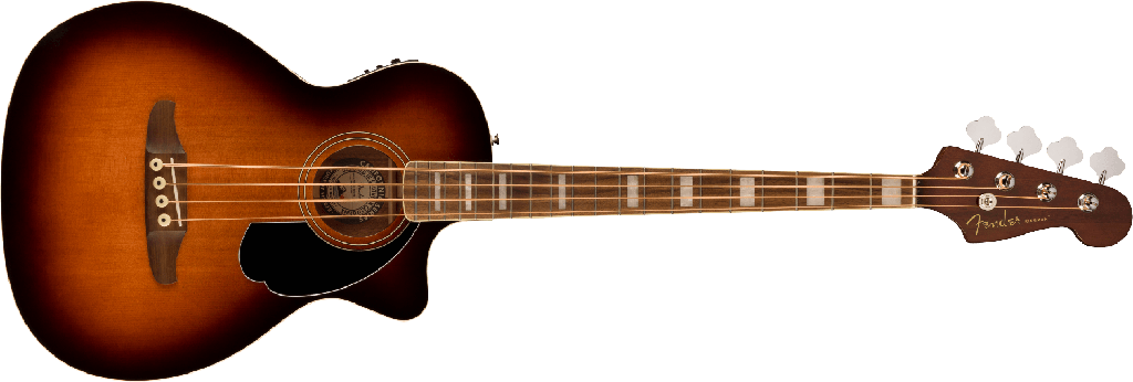 [970783164] Fender Kingman Bass, Shaded Edge Burst