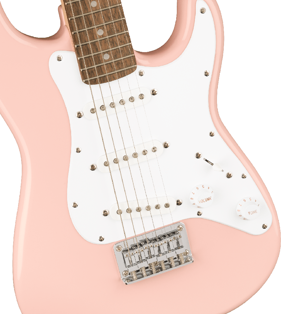 [370121556] Squier Mini Stratocaster, Shell Pink