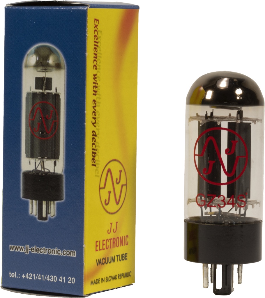 [T-5AR4-JJ] JJ 5AR4 / GZ34 Rectifier Tube