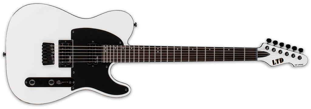 [LTE200RSW] ESP Ltd TE-200 Electric Guitar, Snow White