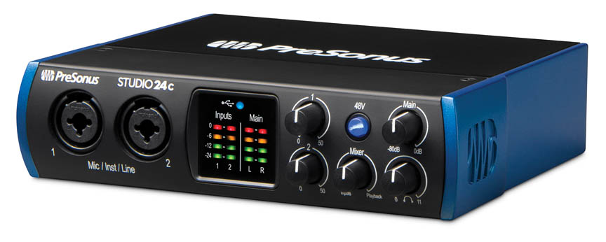 [2777700403] Presonus Studio 24c USB-C Audio Interface