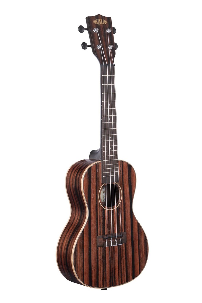 [KA-EBY-C] Kala Striped Ebony Concert Ukulele