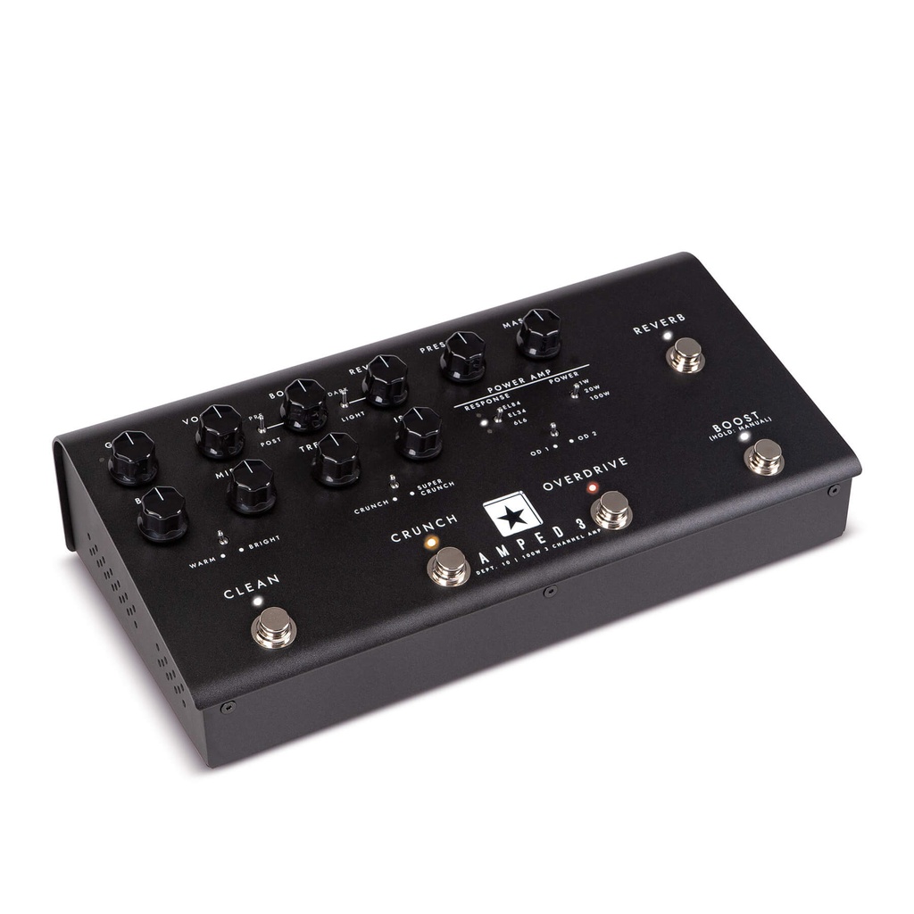 [AMPED3] Blackstar Dept. 10 AMPED 3 100-Watt 3-Channel Guitar Amp Pedal