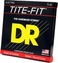 DR TITE-FIT Nickel Plated Electric Guitar Strings, Light, 9-42