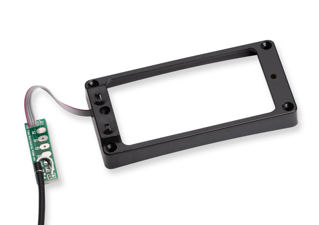 Seymour Duncan TS-2b Triple Shot Switching Mounting Ring, Arched, Black, Bridge