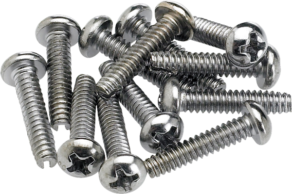 Fender Pickup and Selector Switch Mounting Screws, 12 Pack