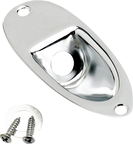 [991940100] Fender Stratocaster® Jack Ferrule (Chrome)
