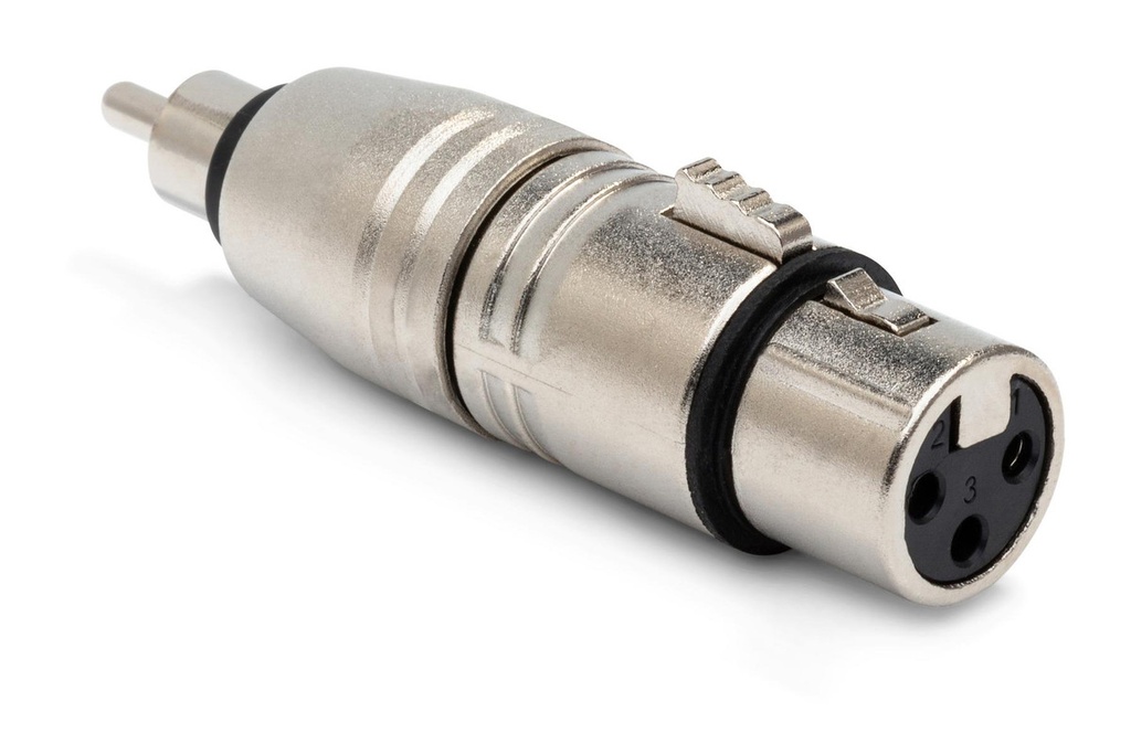 [GXR-134] Hosa GXR-134 Adaptor, Female XLR to Male RCA