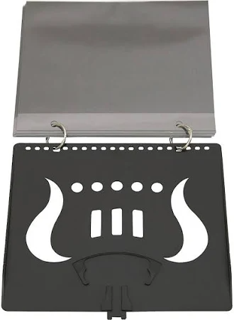 Plasti-Folio Flip Folder Music Holder, 5 Window