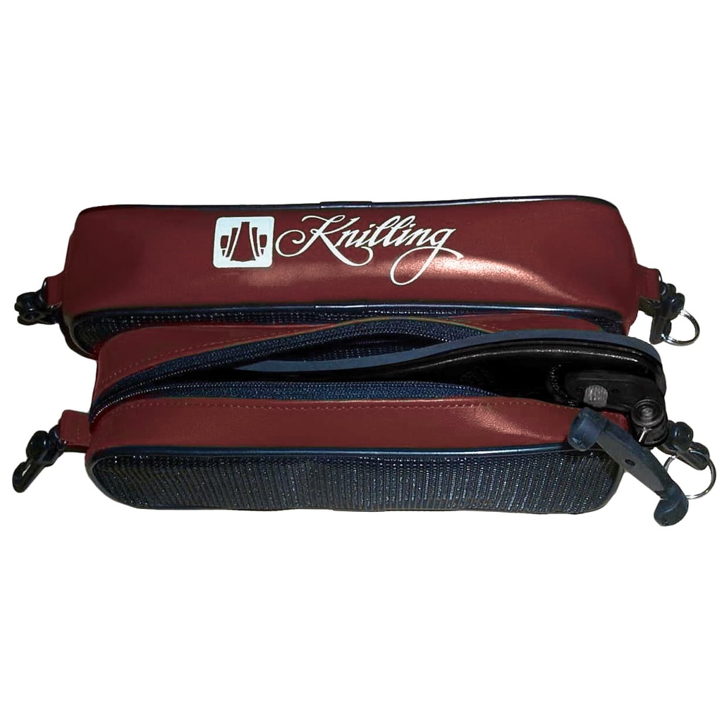 Knilling Violin/Viola Shoulder Rest Bag, Large, Red
