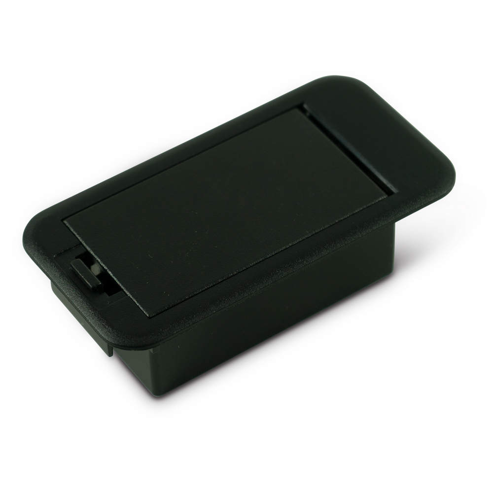 WD 9 Volt Battery Box, Shallow Mount