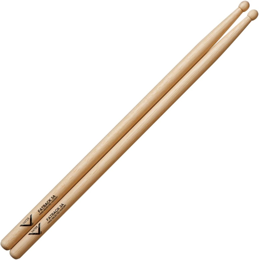 [VH3AW] Vater Fatback 3A Wood Tip Drum Sticks