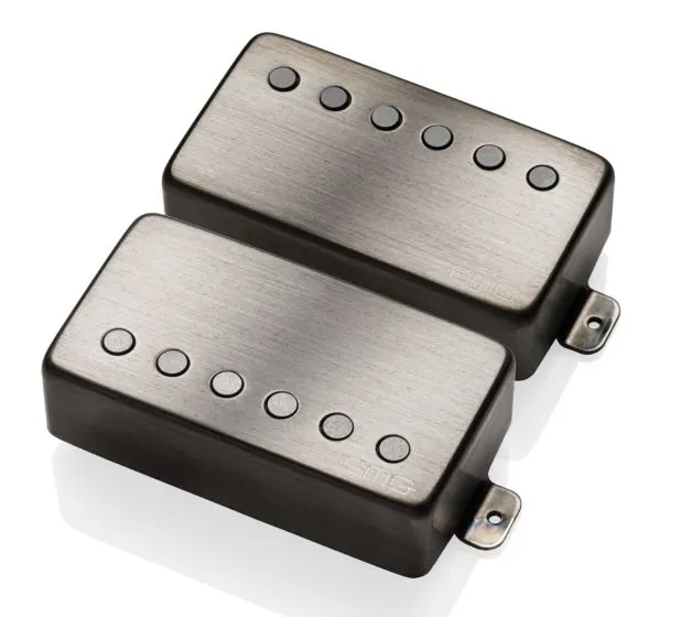 [JHSet] EMG JH James Hetfield "Het" Active Humbucker Guitar Pickup Set, Black Chrome