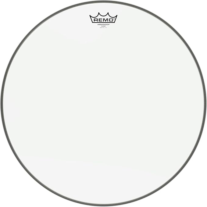 Remo BA-0318-00 Ambassador Clear, 18"