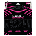 Ernie Ball 30' Coiled Straight / Straight Instrument Cable - Black